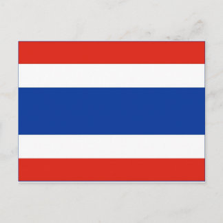 Thailand Flag Postcard