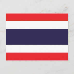 Thailand Flag Postcard