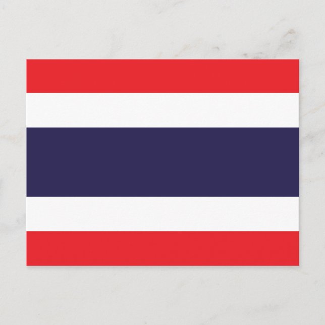 Thailand Flag Postcard (Front)