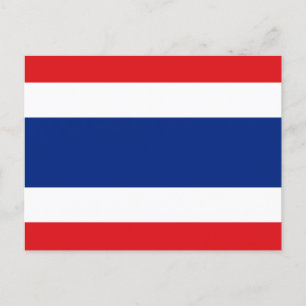 Thailand Flag Postcard
