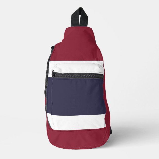 Thailand flag sling bag (Front)