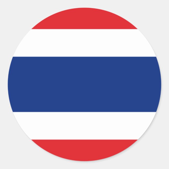 Thailand Flag Sticker (Front)