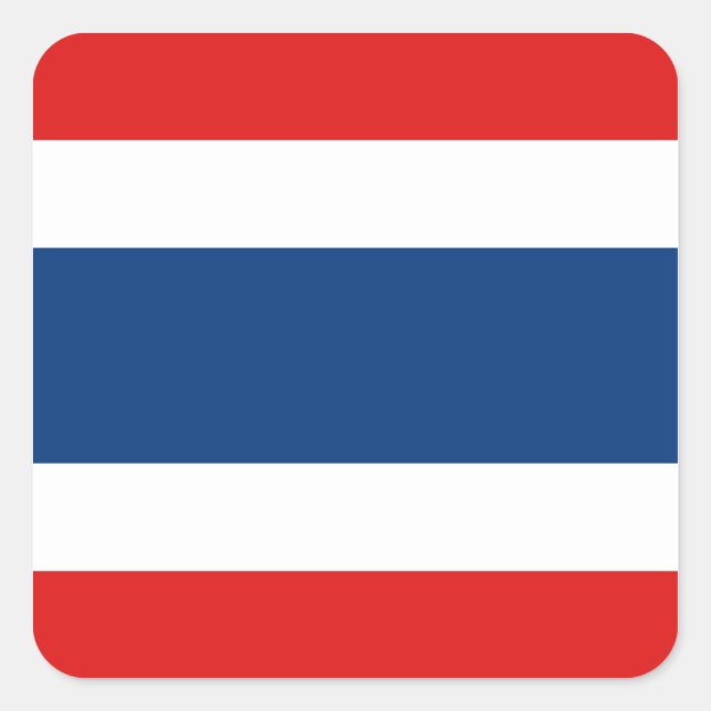 Thailand Flag Sticker (Front)