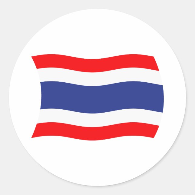Thailand Flag Sticker (Front)