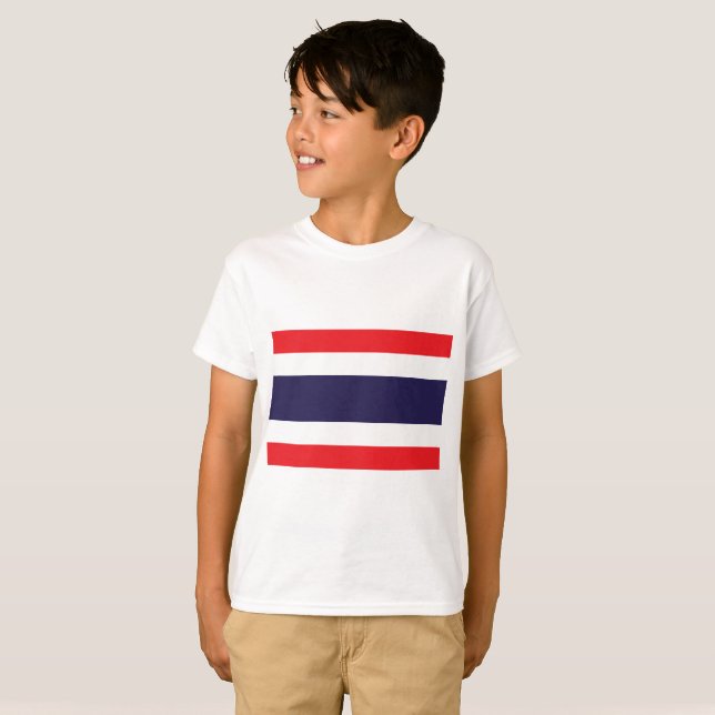 Thailand Flag T-Shirt (Front Full)