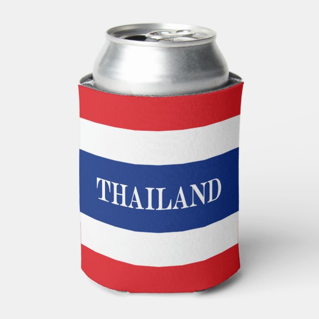  Thailand flag Thai Can Cooler (Can Front)
