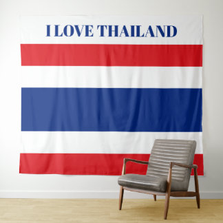Thailand flag Thai Tapestry