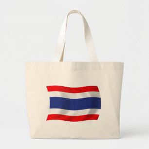 Thailand Flag Tote Bag