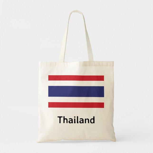 Thailand Flag Tote Bag (Front)