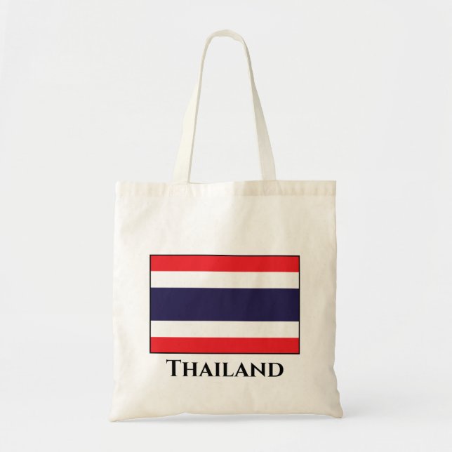 Thailand Flag Tote Bag (Front)