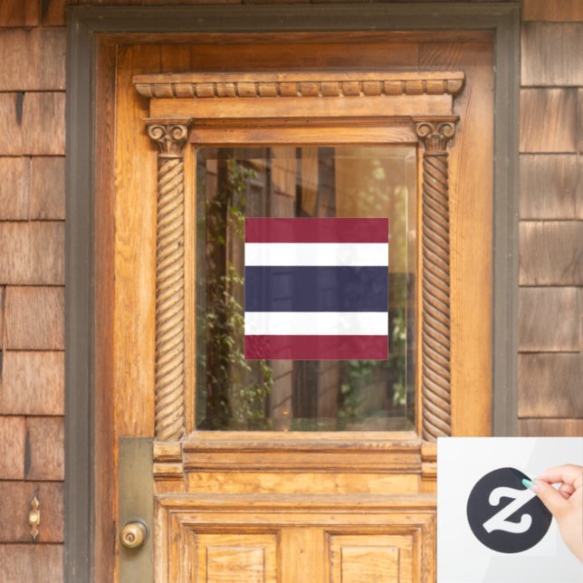 Thailand flag window cling (Home Door)