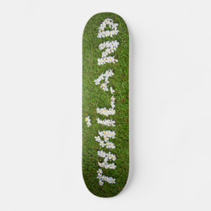 Thailand flower sign skateboard