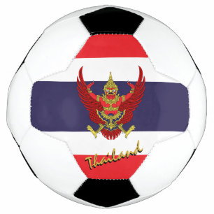 Thailand Football & Thai Flag / Sport