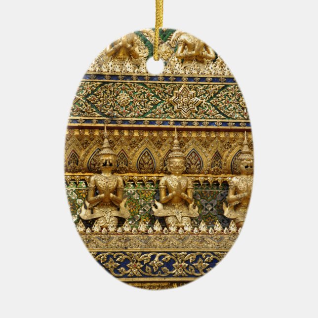 thailand garudas ceramic tree decoration (Front)