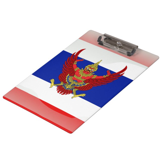 Thailand glossy flag clipboard (Angled)