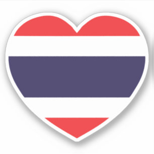 Thailand Heart Flag