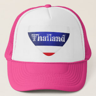 Thailand Heart Flag Trucker Hat