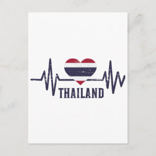 Thailand Heartbeat Postcard
