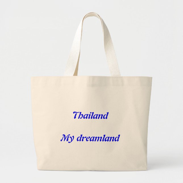 Thailand home large tote bag (Front)
