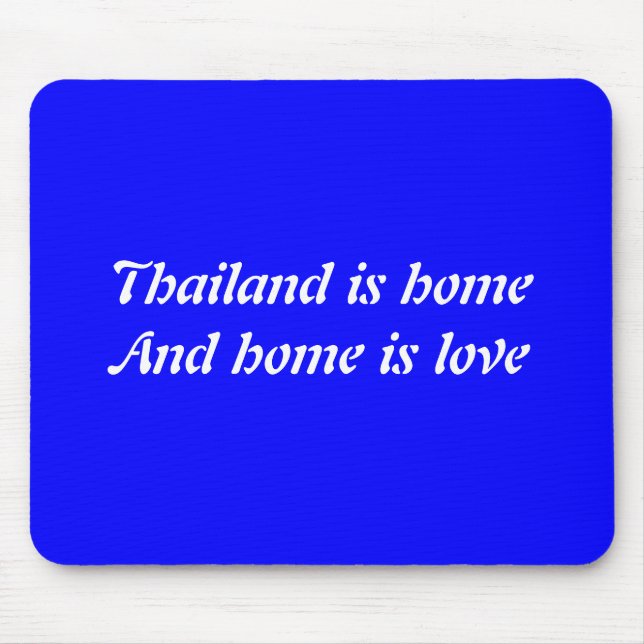 Thailand home mouse mat (Front)
