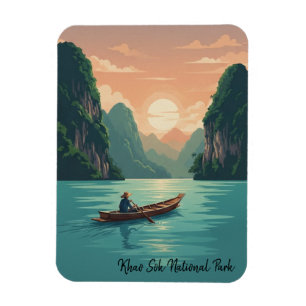 Thailand Khao Sok National Park Travel Magnet