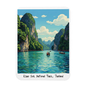 Thailand Khao Sok National Park Travel Magnet