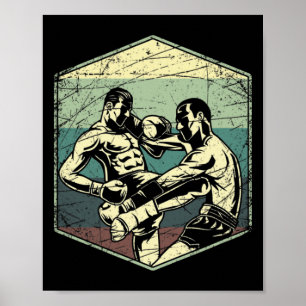 Thailand Kickboxing Muay Thai Poster