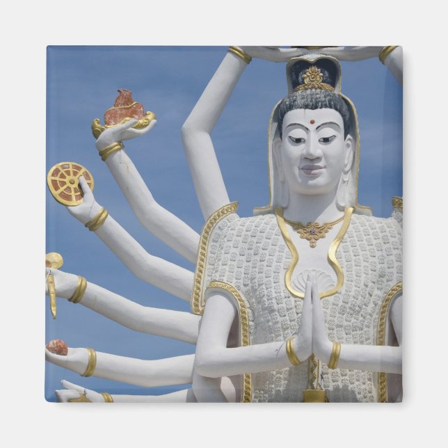 Thailand, Ko Samui aka Koh Samui). Wat Plai Magnet (Front)