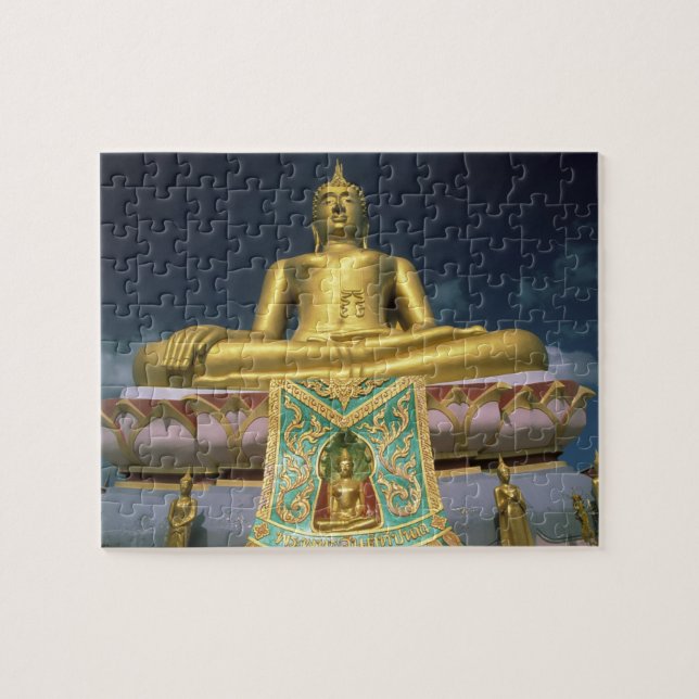 Thailand, Koh Samui Island. Big Buddha. Jigsaw Puzzle (Horizontal)