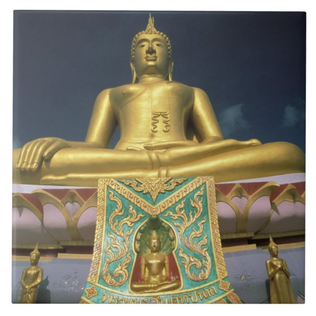 Thailand, Koh Samui Island. Big Buddha. Tile (Front)