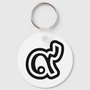 Thailand Lucky Number 9 / Nine / ๙ (Gao/Kao) Tha Key Ring