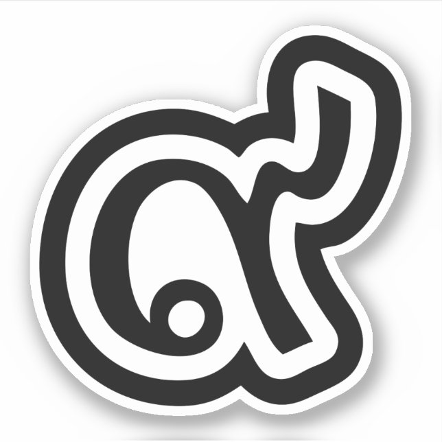 Thailand Lucky Number 9 / Nine / ๙ (Gao/Kao) Thai (Front)