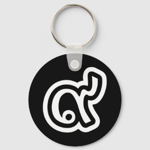 Thailand Lucky Number 9 / Nine / ๙ (Gao/Kao) Thai Key Ring