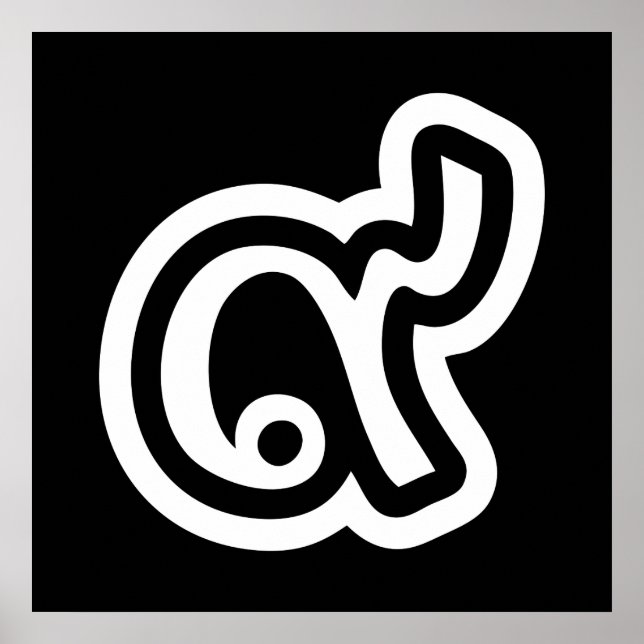 Thailand Lucky Number 9 / Nine / ๙ (Gao/Kao) Thai Poster (Front)