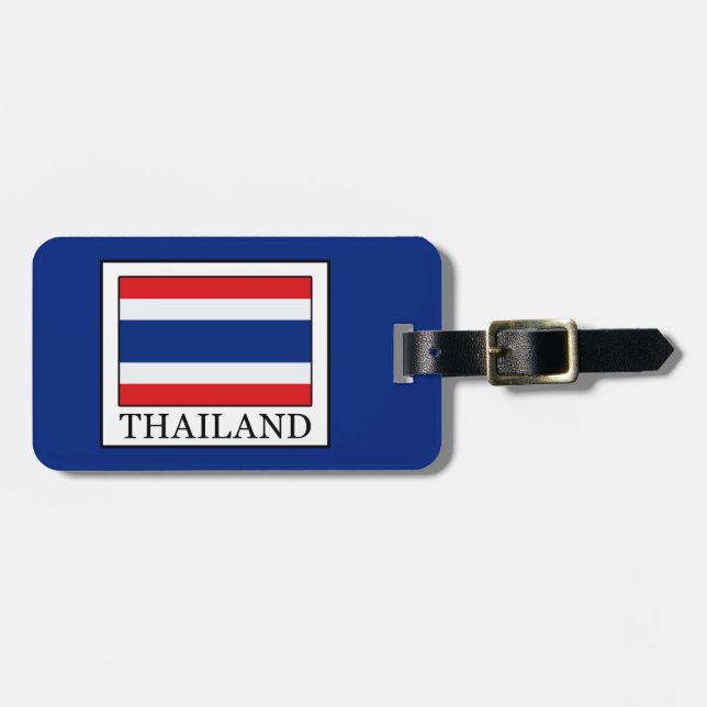 Thailand Luggage Tag (Front Horizontal)
