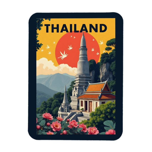 Thailand Magnet (Vertical)
