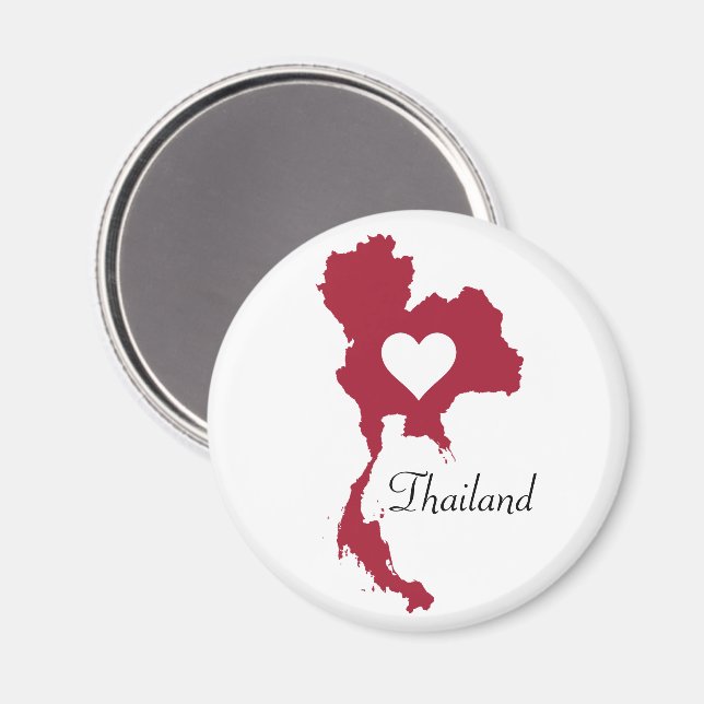 Thailand Map  Magnet (Front/Back)