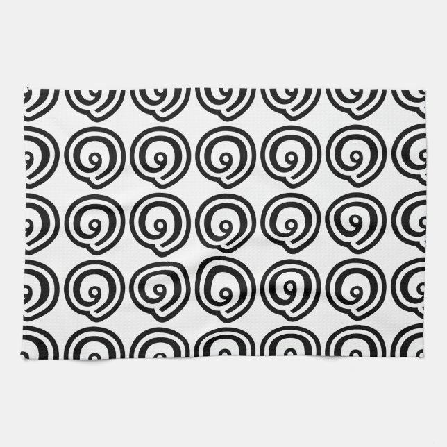 Thailand Number 1 / One / ๑ (Nueng) Thai Language Tea Towel (Horizontal)