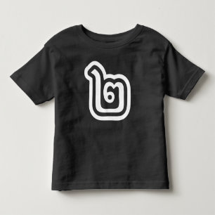 Thailand Number 2 / Two / ๒ (Song) Thai Script Toddler T-Shirt