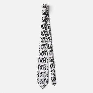 Thailand Number 4 / Four / ๔ (See/Si) Thai Script Tie