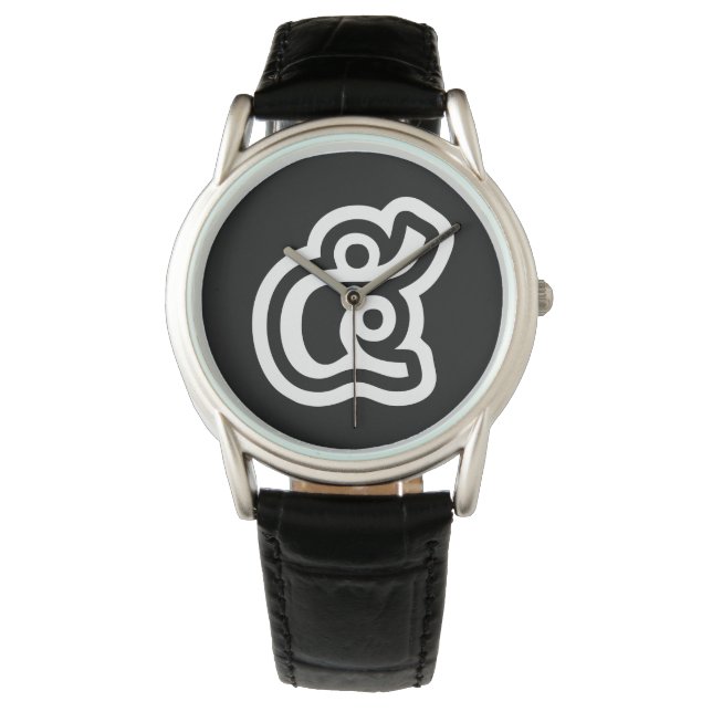 Thailand Number 5 / Five / ๕ (Haa/Ha) Thai Script Watch (Front)