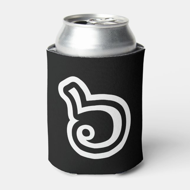 Thailand Number 6 / Six / ๖ (Ho/Hok) Thai Language Can Cooler (Can Front)