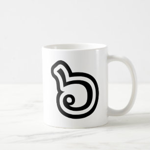 Thailand Number 6 / Six / ๖ (Ho/Hok) Thai Language Coffee Mug