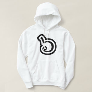 Thailand Number 6 / Six / ๖ (Ho/Hok) Thai Language Hoodie