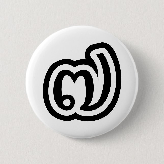 Thailand Number 7 / Seven / ๗ (Jed/Chet) Thai 6 Cm Round Badge (Front)