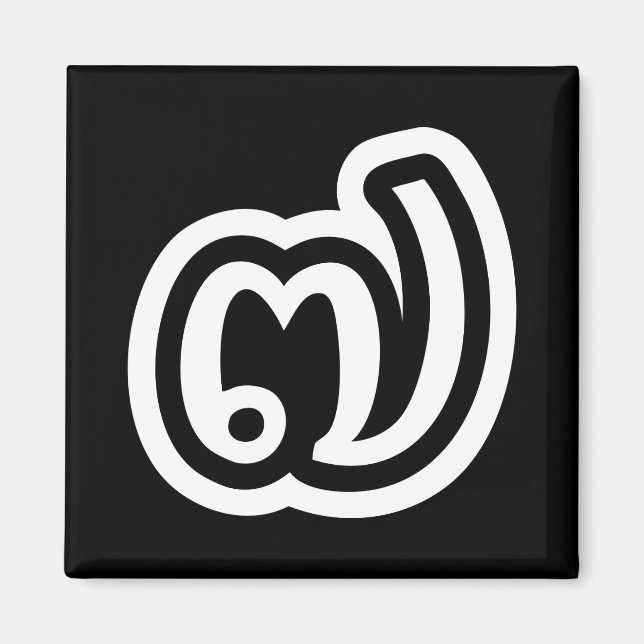 Thailand Number 7 / Seven / ๗ (Jed/Chet) Thai Magnet (Front)