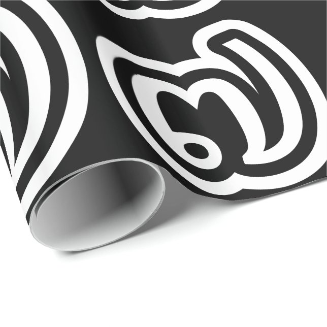 Thailand Number 7 / Seven / ๗ (Jed/Chet) Thai Wrapping Paper (Roll Corner)