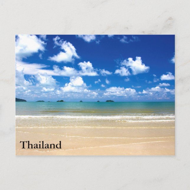 Thailand on the Beach Postcard (Front)