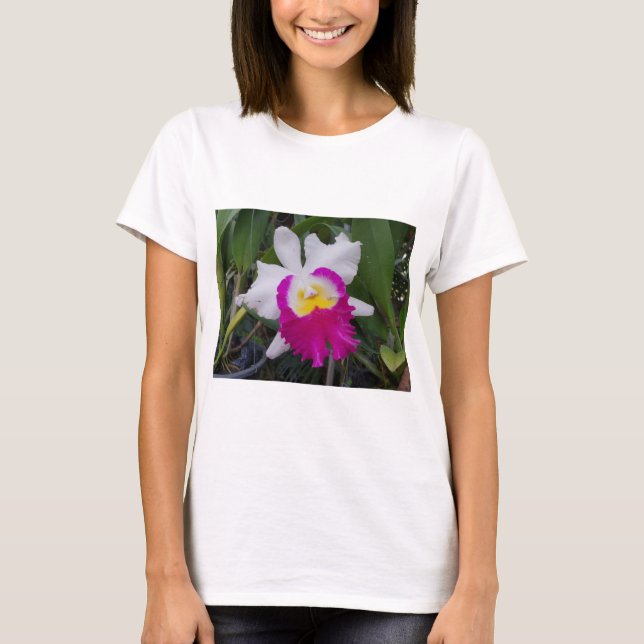 Thailand Orchid Flowers T-Shirt (Front)