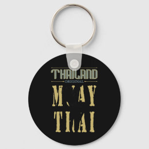 Thailand Original Muay Thai Kickboxing Gift For Me Key Ring